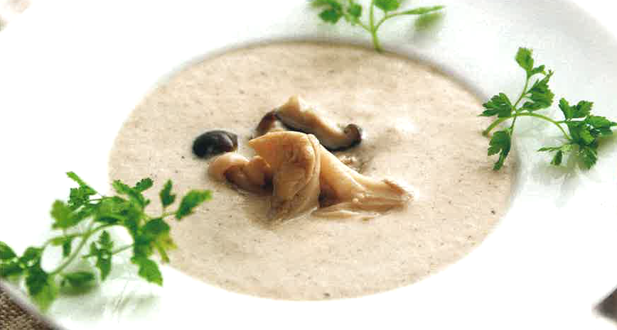 きのこ料理レシピ いろいろきのこ達のポタージュ